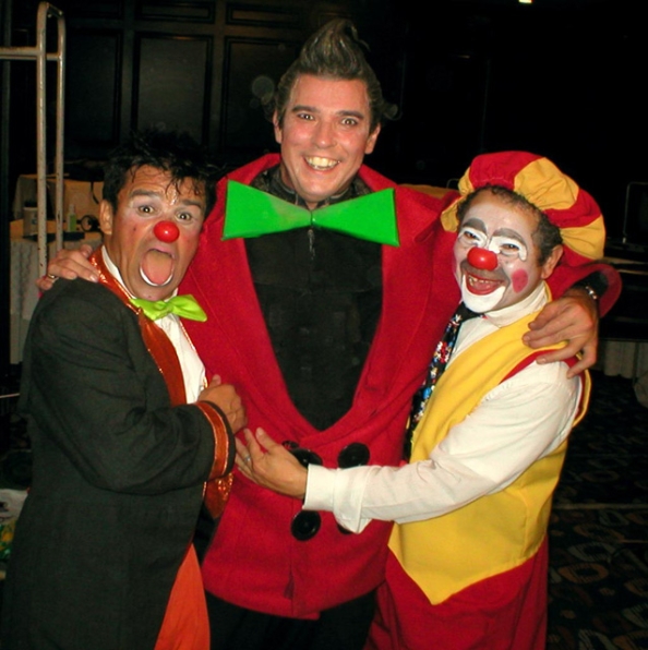 three clowns in Columbia